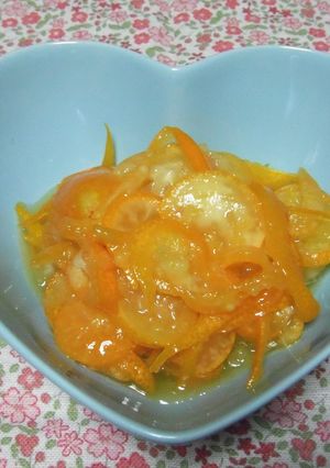 レンジで金柑の甘煮-レシピのメイン写真