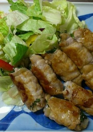 長芋の豚肉巻き-レシピのメイン写真