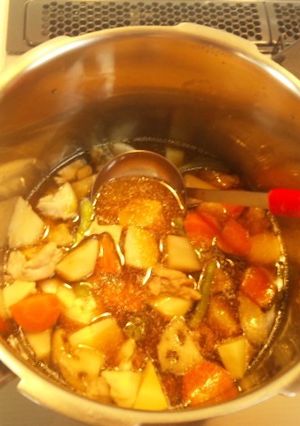 鶏モモ肉と野菜の和風煮-レシピのメイン写真