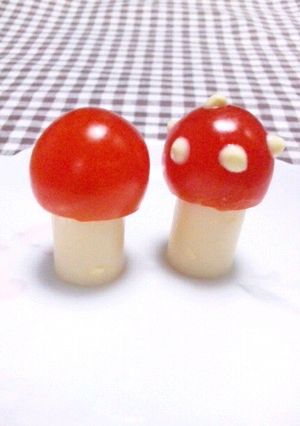 お弁当･飾りに きのこちゃん（キャラ）♪-レシピのメイン写真