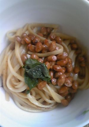 焼きうどんin納豆-レシピのメイン写真