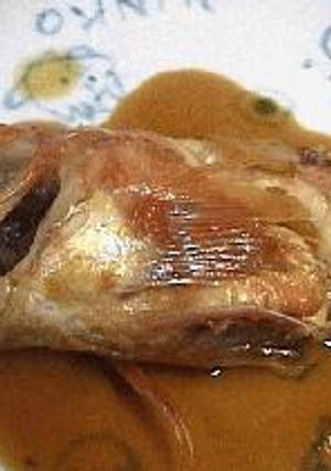 フライパンでキンキの煮付け-レシピのメイン写真