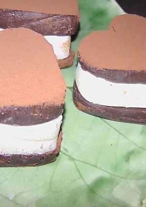 植物性の生クリームで生チョコ♬-レシピのメイン写真