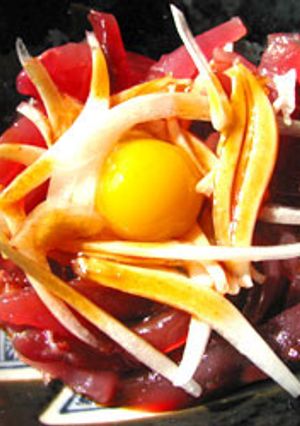 鰹ユッケ-レシピのメイン写真