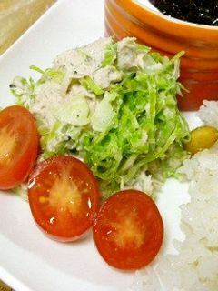 キャベツとツナのマヨヨーグルト和え-レシピのメイン写真