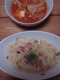 ちょー簡単!ヘルシー濃厚スパゲティ-レシピのメイン写真