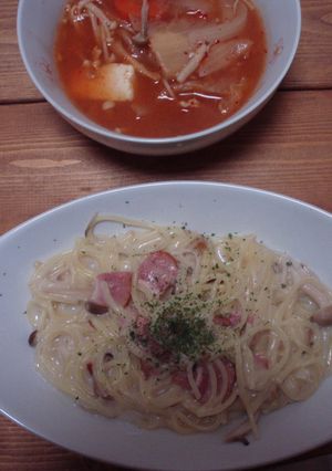 ちょー簡単！ヘルシー濃厚スパゲティ-レシピのメイン写真