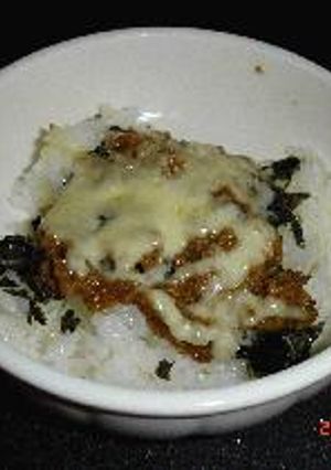 肉みそチーズ丼ぶり-レシピのメイン写真