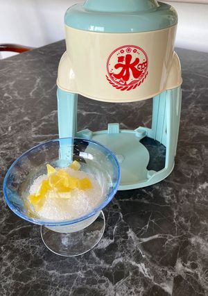 おうちかき氷🍧はちみつレモンシロップ-レシピのメイン写真