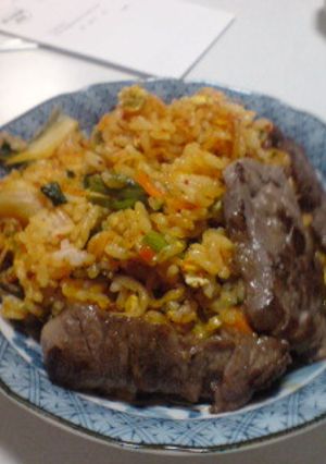 ビビンバチャーハン-レシピのメイン写真