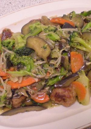 ミートボールの中華風野菜あんかけ-レシピのメイン写真