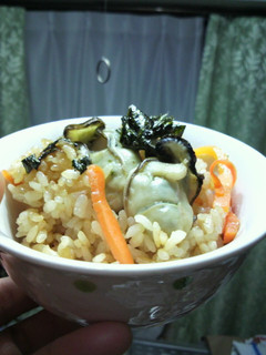 ぷくぷくぷりぷり♪旨み凝縮!かきご飯!!-レシピのメイン写真