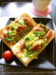 塩麹×ケチャのソーセージカレートースト-レシピのメイン写真
