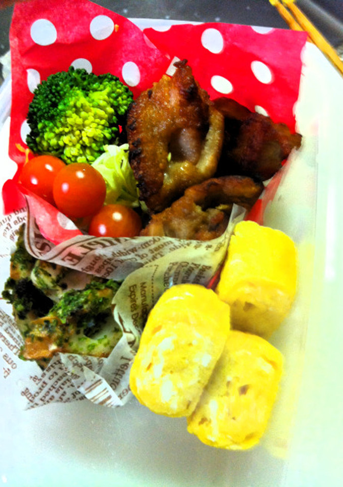 お弁当に、卵一つの卵焼き-レシピのメイン写真