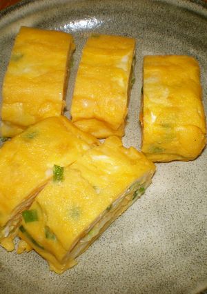 チーズとお味噌deふっくら卵焼き-レシピのメイン写真