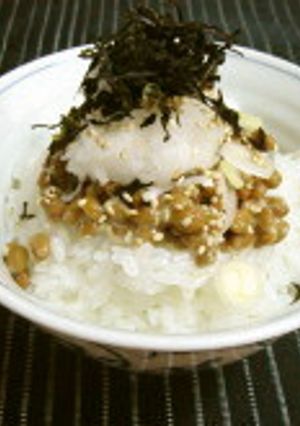 塩麹さん☆ミネラル＆ビタミン☆納豆ご飯！-レシピのメイン写真