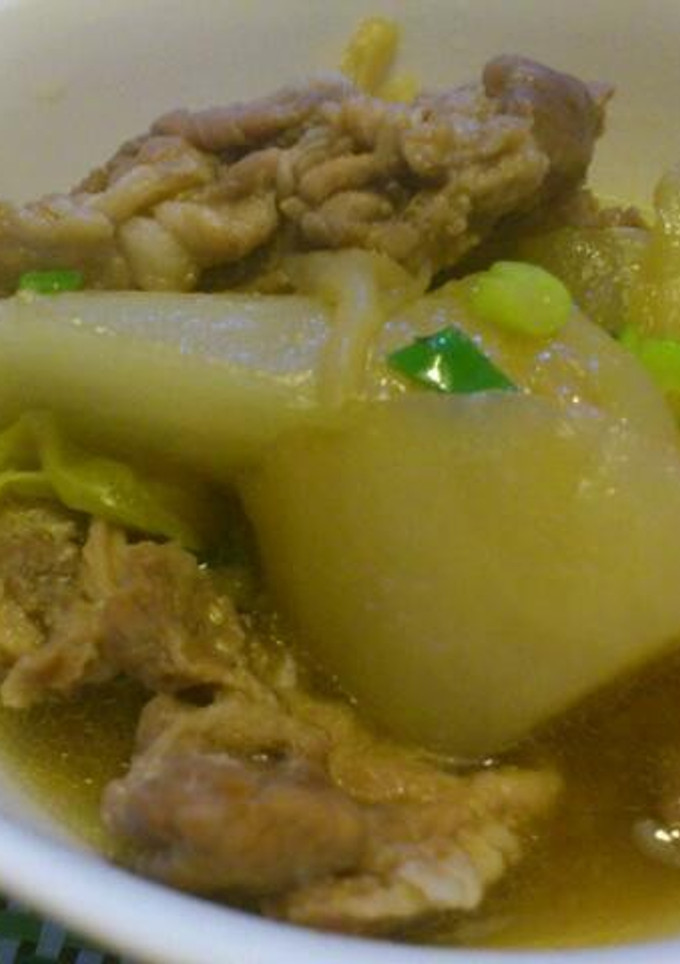 豚肉と大根の中華風煮物☆塩麹が隠し味-レシピのメイン写真