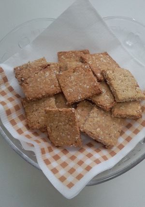 健康♪酒粕オートミールクッキー☆-レシピのメイン写真