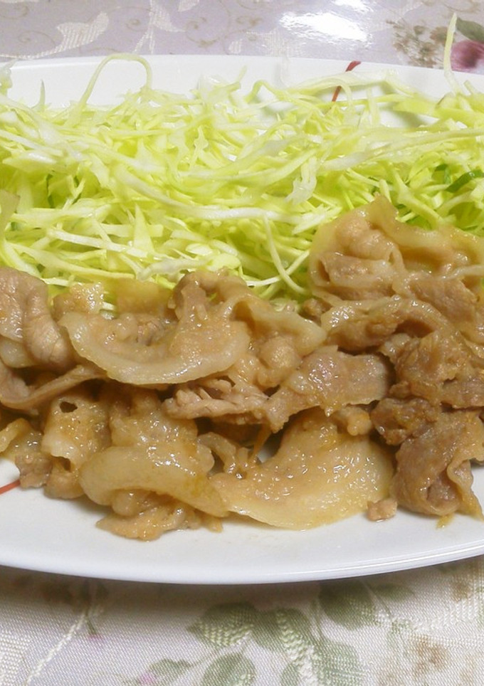 ★豚ばらのしょうが焼き★-レシピのメイン写真