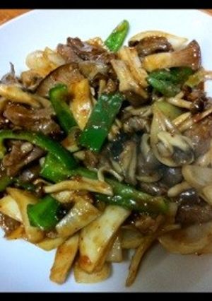 牛肉の辛みそ炒め-レシピのメイン写真