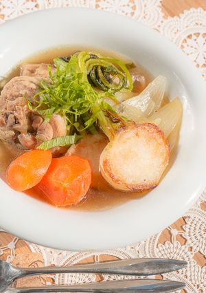 美人レシピ♡焼いたコラーゲンポトフ-レシピのメイン写真