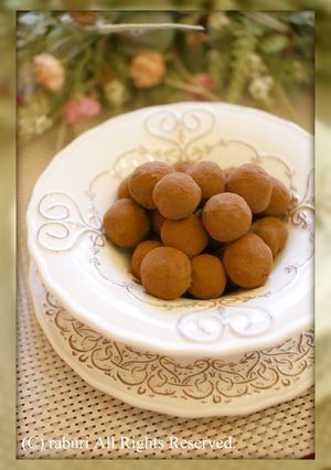 ☆電子レンジで簡単☆チョコトリュフ-レシピのメイン写真