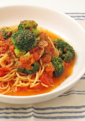 トマトクリームパスタ-レシピのメイン写真