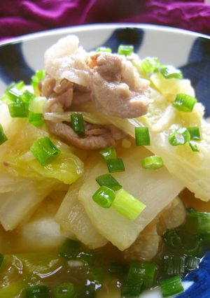 うまうま！塩麹で白菜の大根おろし煮-レシピのメイン写真