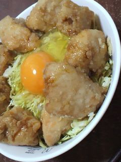 ガッツリ!唐揚げ丼-レシピのメイン写真