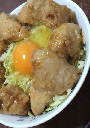 ガッツリ！唐揚げ丼-レシピのメイン写真