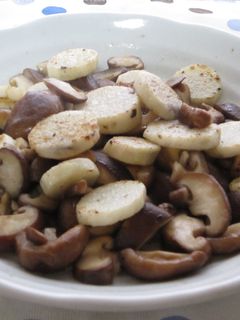 生しいたけと長芋の炒め物-レシピのメイン写真