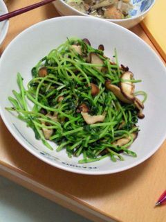 豆苗の炒めもの-レシピのメイン写真