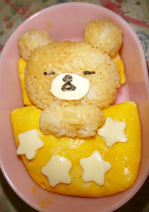 おやすみリラックマ弁当-レシピのメイン写真