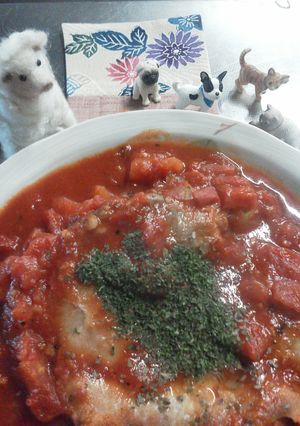 チキンの♥トマト煮-レシピのメイン写真