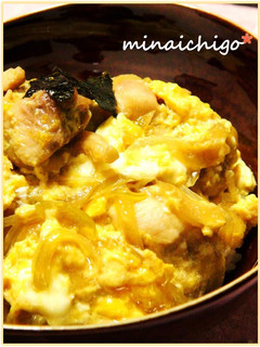 ふわとろ卵の親子丼-レシピのメイン写真