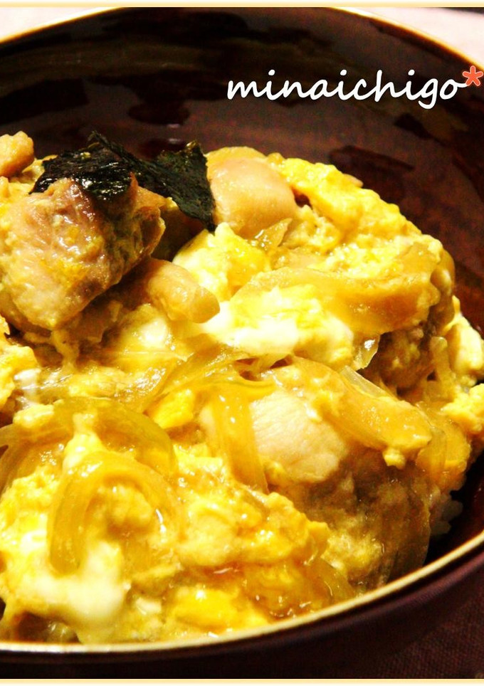 ふわとろ卵の親子丼-レシピのメイン写真