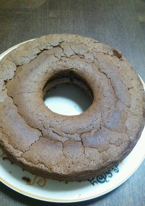 ふんわり♪チョコシフォンケーキ-レシピのメイン写真