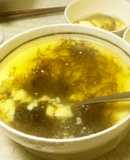 もずくあんかけの中華風茶碗蒸し