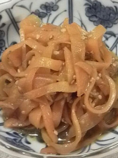 ご飯が止まらない簡単にんじんのキンピラ-レシピのメイン写真
