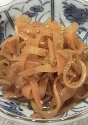 ご飯が止まらない簡単にんじんのキンピラ-レシピのメイン写真