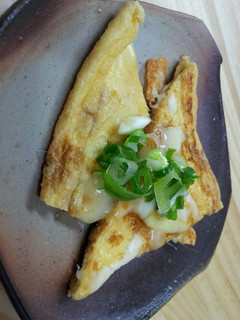 簡単 油あげのチーズしょうゆ焼き-レシピのメイン写真