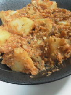 鮭とポテトのナポリタン風-レシピのメイン写真
