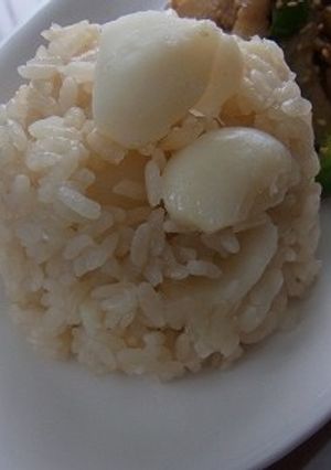 ゆり根ごはん　　-レシピのメイン写真