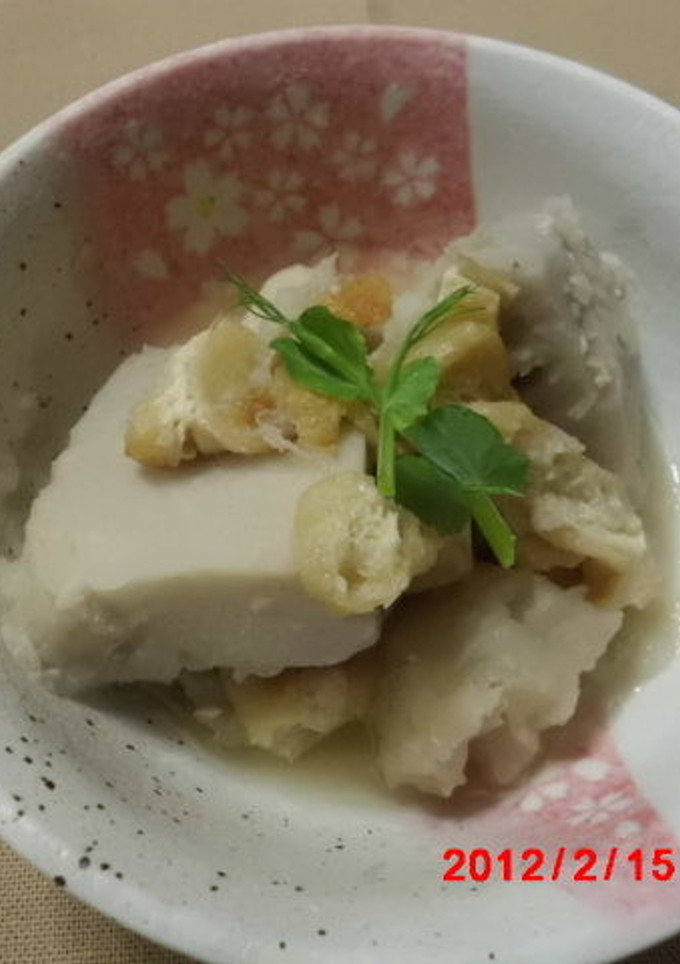 赤目芋と薄揚げの煮物-レシピのメイン写真