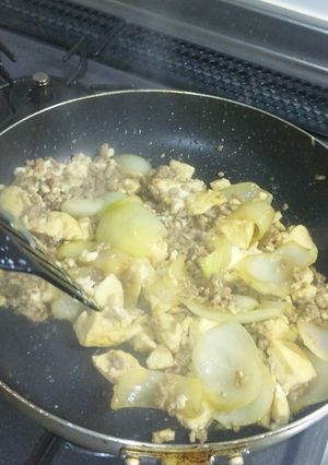 甘肉豆腐炒め☆-レシピのメイン写真