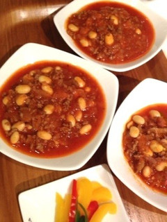 野菜ジュースで ミートビーンズ-レシピのメイン写真