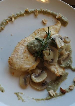 鶏肉のスカロピーネ　マッシュルームソース-レシピのメイン写真