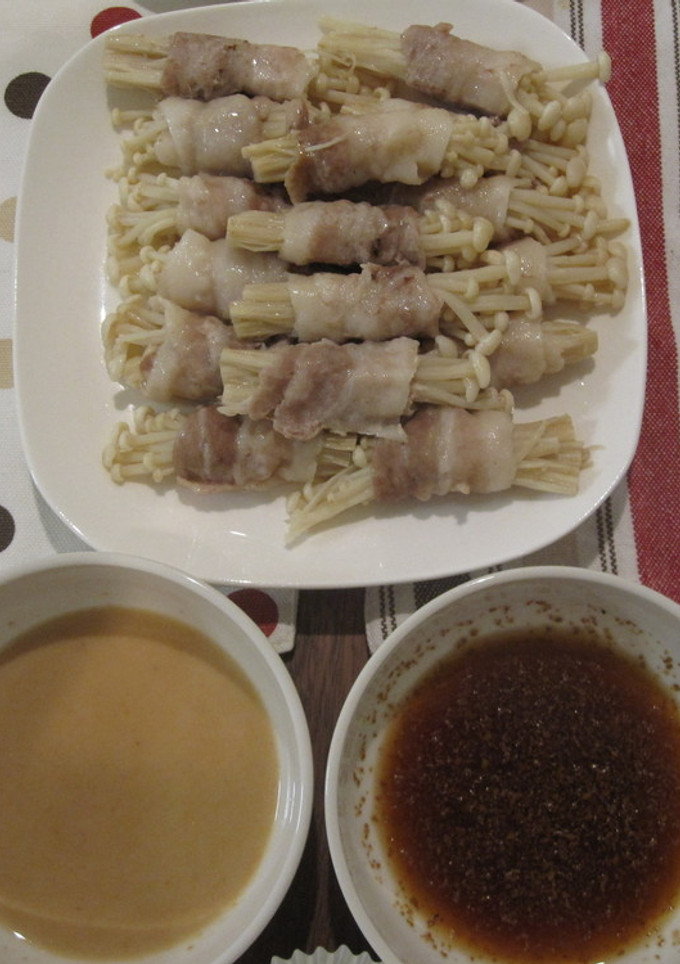 安くて簡単♪そして時短♪えのきの豚肉巻き-レシピのメイン写真