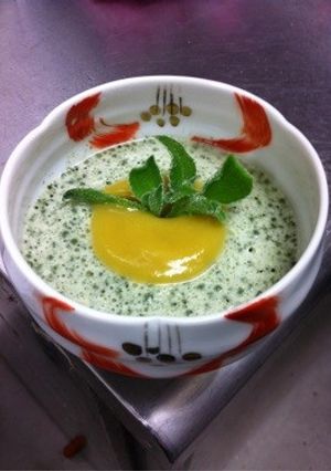 お母さんチョット‼白子.菠薐草のババロア-レシピのメイン写真