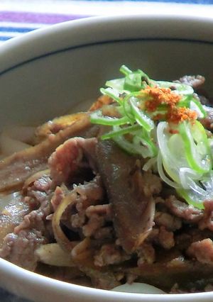 ✿おふくろの味✿肉うどん／肉そば-レシピのメイン写真